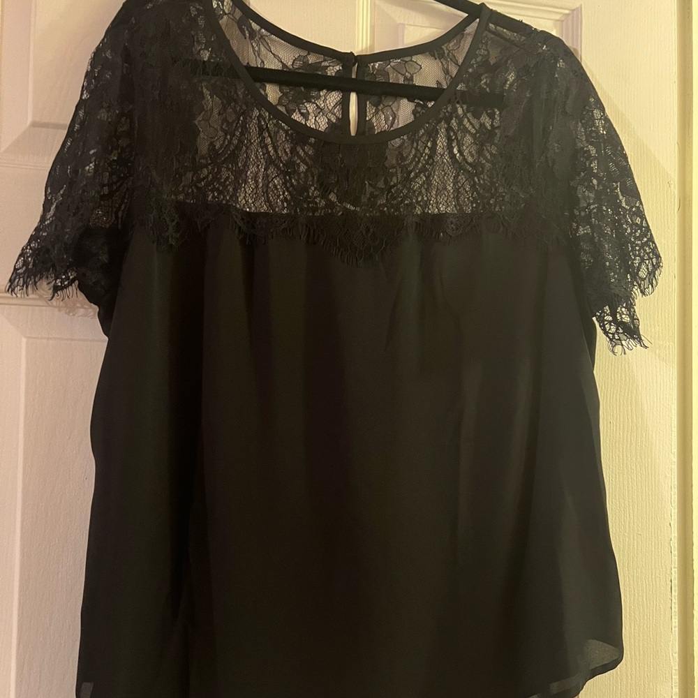 Black top from Shein Curve